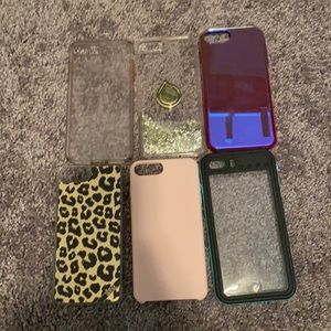 iPhone 8 Plus phone case bundle!